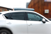 Mazda CX-5 2017–2025 Déflecteurs de Fenêtre (4 pcs, HIC) photo 5