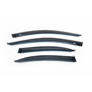Déflecteurs de Vitres avec Moulure Chromée SD (4 pcs, HIC) photo 2