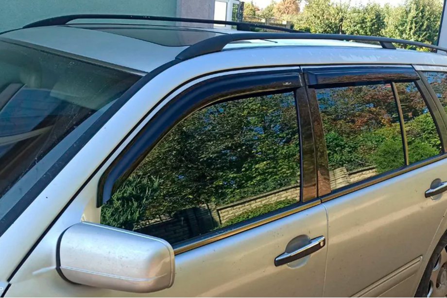 Mercedes E-class W210 1995-2002 Déflecteurs de Vitres SW (4 pcs, HIC) Image