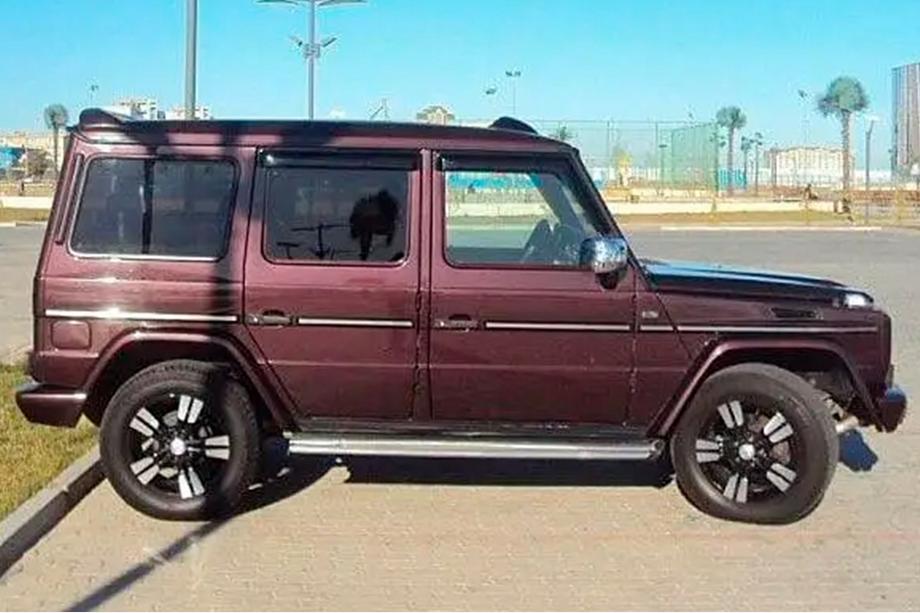 Mercedes G class W463 1990-2018 Déflecteurs de Fenêtre (4 pcs, HIC) Image