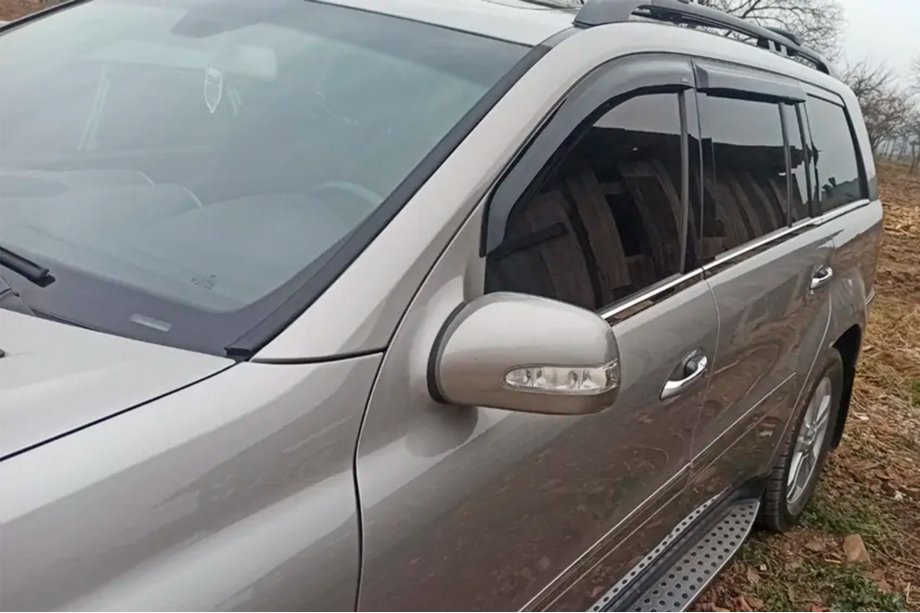 Mercedes GL class X164 2006-2012 Déflecteurs de Fenêtre (4 pcs, HIC) Image