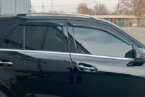 Mercedes GLE/ML class W166 2011-2018 Déflecteurs de Fenêtre (4 pcs, HIC) photo 3