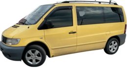 Mercedes Vito W638 1996-2003 Déflecteurs de Fenêtre (2 pcs, HIC) photo 6
