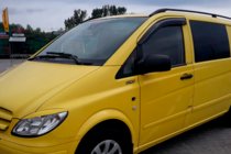 Mercedes Viano 2004-2014 Déflecteurs de Fenêtre (2 pcs, HIC) photo 11