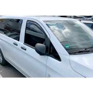Déflecteurs de vitre à encastrer (2 pcs, HIC) Mercedes Vito/V-class W447 2014- photo 1