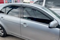 Mitsubishi Lancer X 2008- Déflecteurs de Fenêtre (4 pcs, HIC) photo 1