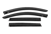 Nissan Qashqai 2007-2010 Déflecteurs de vitre pour 7 places (4 pcs, HIC) photo 1
