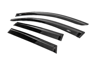 Nissan Qashqai 2007-2010 Déflecteurs de vitre pour 7 places (4 pcs, HIC) photo 2