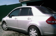 Nissan Tiida 2004-2011 Déflecteurs d'Air SD (4 pcs, HIC) photo 1
