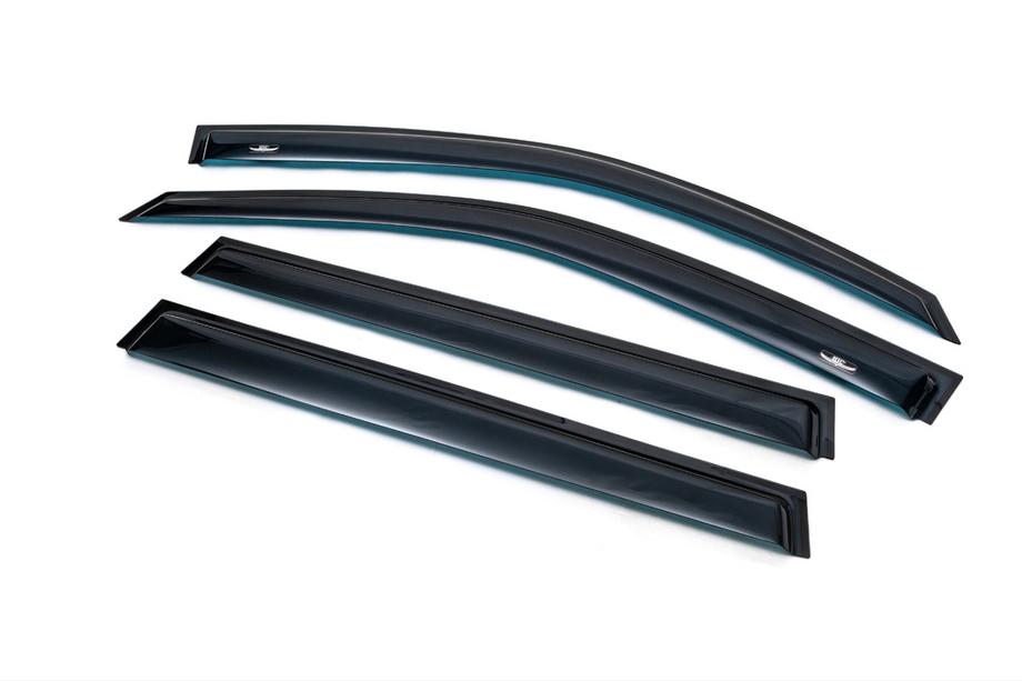 Nissan X-trail T30 2002-2007 Déflecteurs de Fenêtre (4 pcs, HIC) Photo 7