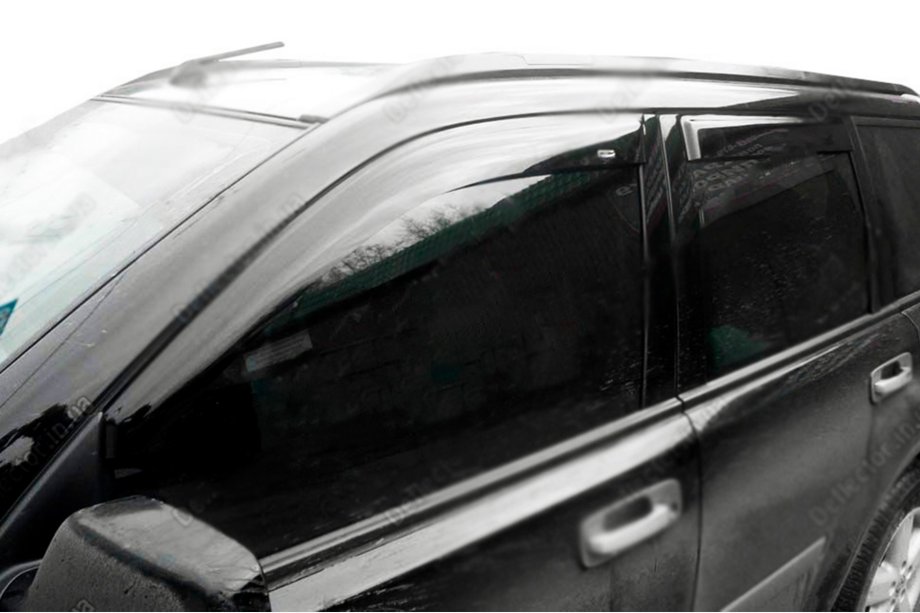 Nissan X-trail T30 2002-2007 Déflecteurs de Fenêtre (4 pcs, HIC) Photo 5