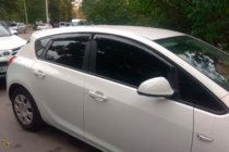 Opel Astra J 2009-2015 Déflecteurs de Vitres HB (4 pcs, HIC) photo 1