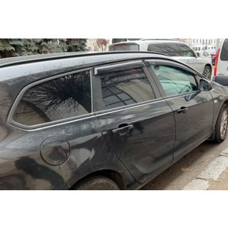 Déflecteurs d'air WG (4 pcs, HIC) Opel Astra J 2009-2015 photo 2