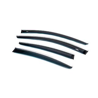 Déflecteurs de vitres avec moulure chromée SD/HB (4 pcs, HIC) Opel Insignia 2008-2017 photo 1