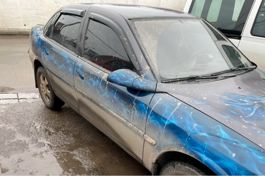 Opel Vectra B 1995-2002 Déflecteurs d'Air SD (4 pcs, HIC) Image