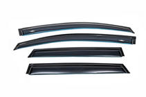 Renault Captur 2013-2019 Déflecteurs de Fenêtre (4 pcs, HIC) photo 2