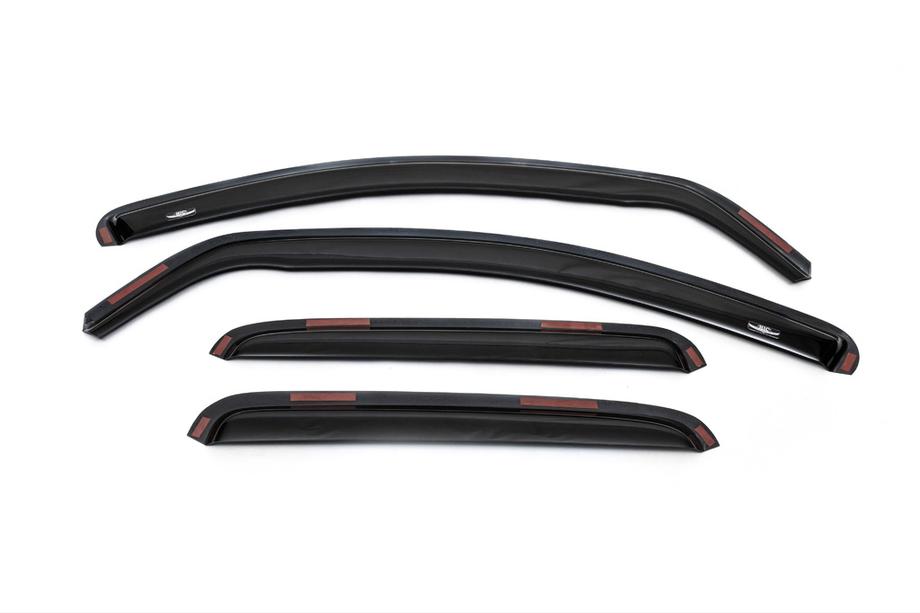 Renault Duster 2008–2017 Déflecteurs de vitre encastrés (4 pcs, HIC) Image