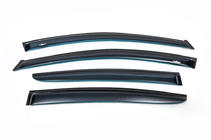 Renault Fluence 2009-2016 Déflecteurs de Fenêtre (4 pcs, HIC) photo 2