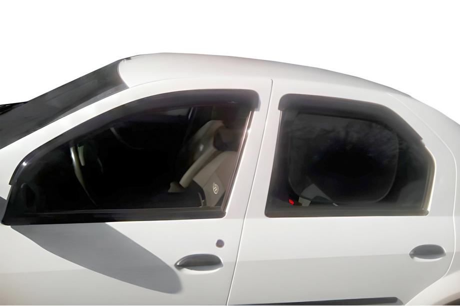 Renault Logan I 2005-2008 Déflecteurs de Fenêtre (4 pcs, HIC) Image
