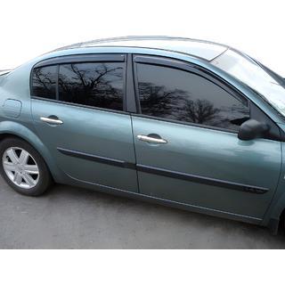 Déflecteurs d'Air SD (4 pcs, HIC) Renault Megane II 2004-2009 photo 1