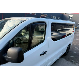Déflecteurs de vitre à encastrer (2 pcs, HIC) Renault Trafic 2015- photo 2