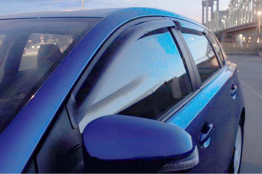 Toyota Auris 2012-2018 Déflecteurs de Fenêtre (4 pcs, HIC) Image