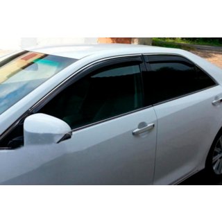 Déflecteurs de Vitres avec Moulure Chromée SD (4 pcs, HIC) Toyota Avensis 2009-2018