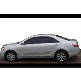 Déflecteurs de vitres avec moulure chromée (UE, 4 pcs, HIC) Toyota Camry 2006-2011 photo 1