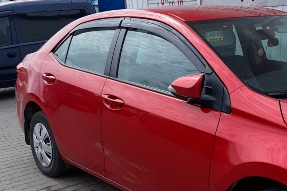 Toyota Corolla 2013-2019 Déflecteurs de Fenêtre (4 pcs, HIC) Image