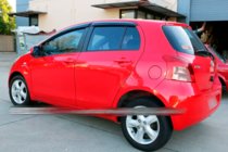 Toyota Yaris 2006-2011 Déflecteurs de Vitres HB (4 pcs, HIC) photo 2