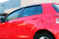 Toyota Yaris 2006-2011 Déflecteurs de Vitres HB (4 pcs, HIC) photo 3