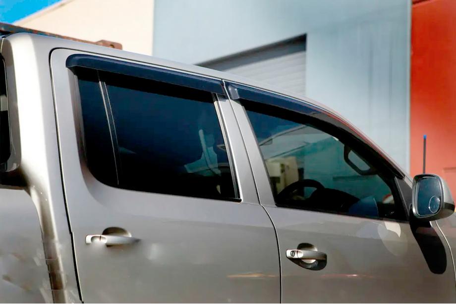 Volkswagen Amarok 2010-2022 Déflecteurs de Fenêtre (4 pcs, HIC) Photo 7