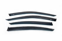 Volkswagen Passat B8 2015-2023 Déflecteurs de Vitres avec Moulure Chromée SD (4 pcs, HIC) photo 2