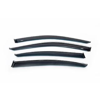 Déflecteurs de Vitres avec Moulure Chromée SD (4 pcs, HIC) photo 2