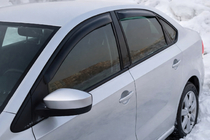 Volkswagen Polo 2010-2017 Déflecteurs d'Air SD (4 pcs, HIC) photo 3