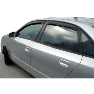 Déflecteurs de vent de vitres Sedan (4 pcs, HIC) Audi A4 B5 1994–2001 photo 2