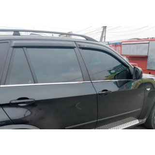 Déflecteurs de Fenêtre (4 pcs, HIC) BMW X5 E70 2007-2013 photo 2