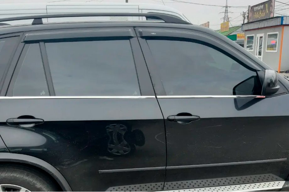 BMW X5 E70 2007-2013 Déflecteurs de Fenêtre (4 pcs, HIC) Image