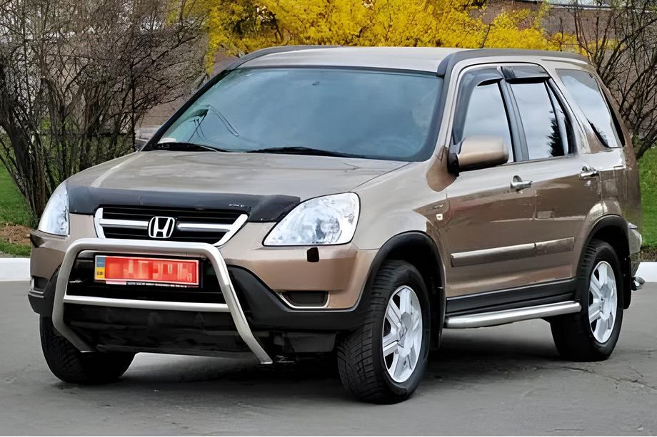 Honda CRV 2001-2006 Déflecteurs de Fenêtre (4 pcs, HIC) Image