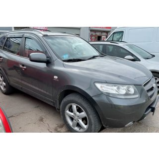 Déflecteurs de Fenêtre (4 pcs, HIC) Hyundai Santa Fe 2 2006-2012 photo 3