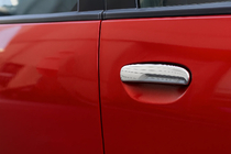 Mitsubishi Colt 2004-2012 Couvre-poignées de Porte Chromés (4 pcs, Acier Inoxydable) photo 2