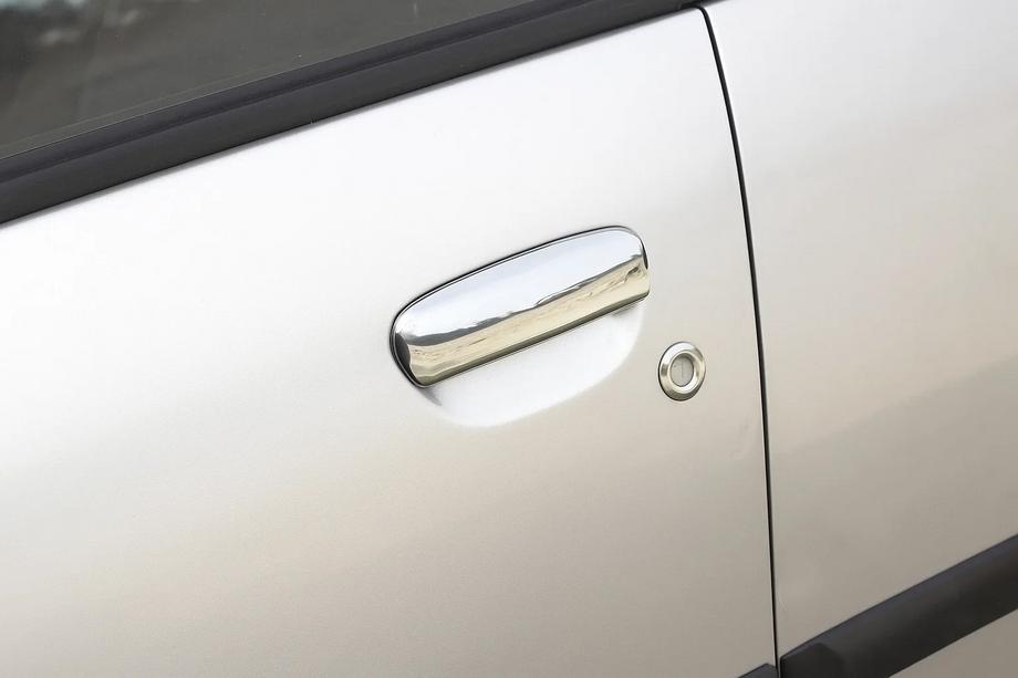 Mitsubishi Colt 2004-2012 Couvre-poignées de Porte Chromés (4 pcs, Acier Inoxydable) Image