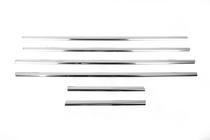 Nissan X-trail T30 2002-2007 Encadrement de Vitres Acier Inoxydable (6 pcs) photo 2