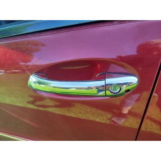 Couvre-poignées de Porte Chromés (4 pcs, Acier Inoxydable) Mercedes C-class W203 2000-2007 photo 1