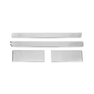 Seuils de porte intérieurs en inox Carmos (4 pcs) photo 2
