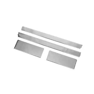 Seuils de porte intérieurs en inox Carmos (4 pcs) photo 1