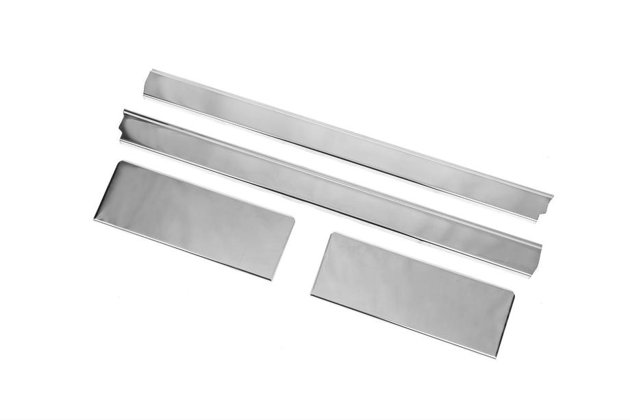 Ford Custom 2013-2022 Seuils de porte intérieurs en inox Carmos (4 pcs) Image