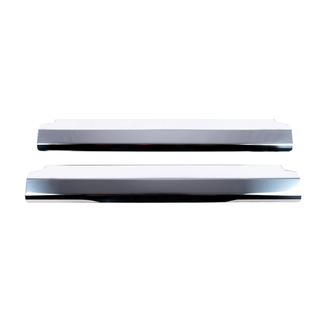 Couvre seuils en acier inox pour seuils en plastique (2 pcs) Nissan Qashqai 2014-2021 photo 2