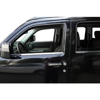 Couvre-poignées de Porte Chromés (4 pcs, Acier Inoxydable) Jeep Cherokee/Liberty 2007-2013 photo 1