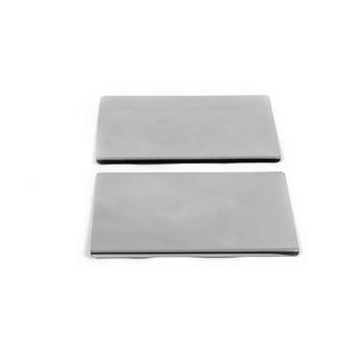 Seuils de porte intérieurs Carmos (2 pcs, inox) photo 1